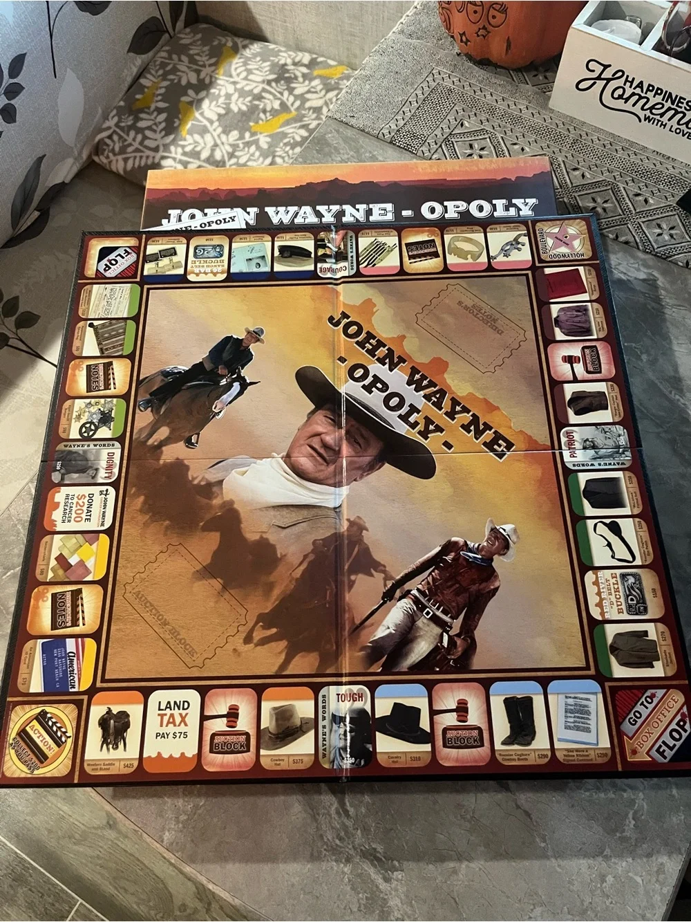 John Wayne-Opoly Board Game